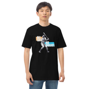 AGNB Baseball Men’s Premium Heavyweight Tee Dark